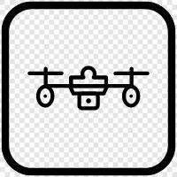 Luftaufnahmen, Luftvideo, Quadcopter, Drohnen zum Verkauf symbol