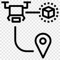 aerial, quadcopter, aerial photography, camera icon svg