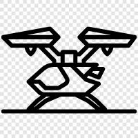 aerial, quadcopter, unmanned aerial vehicle, aerial photography icon svg