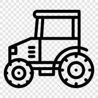 agricultural, farm, equipment, motor icon svg