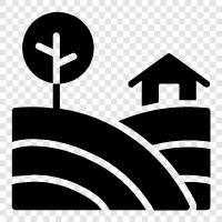 Agriculture, Livestock, Crops, Bees icon svg