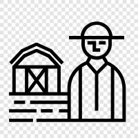 Agriculture, Farming, Crops, Farm icon svg