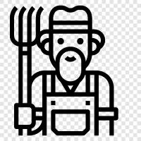 agriculture, crops, farming, farmer icon svg