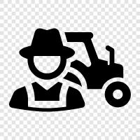 agriculture, farming, land, plants icon svg