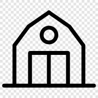 Agriculture, Farmland, Farming, Livestock icon svg