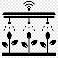 Agroforstwirtschaft, Künstliche Intelligenz, Big Data, Präzisionslandwirtschaft symbol