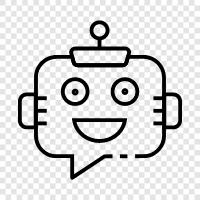 chatbot development, chatbot marketing, chatbot services, Chatbot icon svg