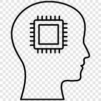 KI, Data Mining, Machine Learning, Robotik symbol