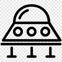 Ailen spacecraft, Ailen spacecraft design, Ailen Space ship icon svg