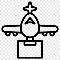 Air Cargo, Airfreight, Cargo Delivery, Delivery Air icon svg