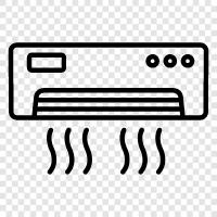 air conditioner, conditioner, cooling, electric icon svg