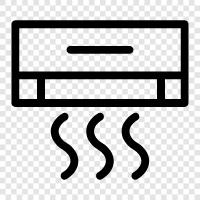 Klimalar, AC üniteleri, soğutma, ev soğutma ikon svg