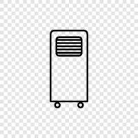 air conditioning, heater, repair, replacement icon svg