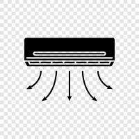 air conditioning, cooling, repair, installation icon svg