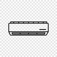 klimaanlage, justieren, justierer, ac symbol