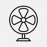 air conditioning, airplane, airport, airline icon svg