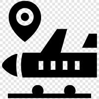 air travel, flying, aeroplane, airport icon svg