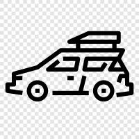 Air Van, Car Van, Truck Van, SUV Van icon svg