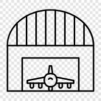 Aircraft, Aviation, Aircraft manufacturing, Aircraft parts icon svg