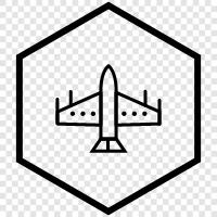 Flugzeuge, Militär, Jet, Militärflugzeuge symbol