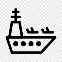 aircraft carrier, naval aviation, naval warfare, aircraft carrier strike icon svg