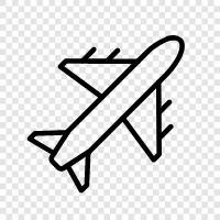 Uçak, Jets, Uçuş, Plane Crash ikon svg