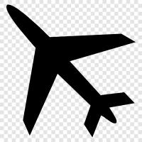 aircraft, flying, airplane, wings icon svg