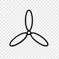 Propeller, Klinge, Rotation, Flugzeug symbol