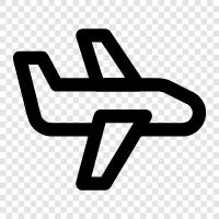 aircraft, airplane, aviation, flying icon svg