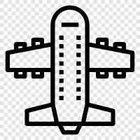 airline, flying, travel, Plane icon svg