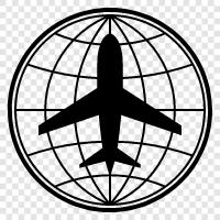 airline industry, air travel, airlines, cargo airlines icon svg