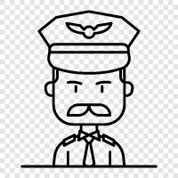 airline pilot, airline pilot salary, airline pilot training, airline pilot certification icon svg