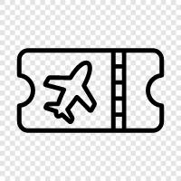 Airline, Plane, Flight, Airport icon svg