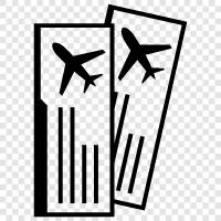 airline, airfare, ticket, air ticket icon svg