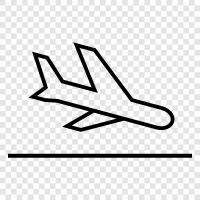 airliner, airfield, takeoff, landing icon svg