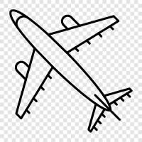 airliner, flying, airplane, airplane travel icon svg