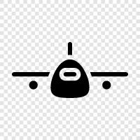 airplane, flying, travel, Plane icon svg