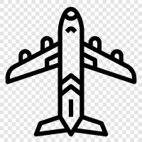 airplane, flying, air, aircraft icon svg