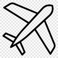 airplane, flying, air travel, aircraft icon svg