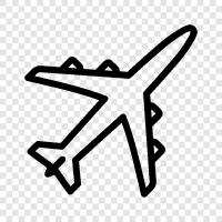 airplane, airline, aviation, flying icon svg