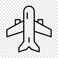 airplane, flying, travel, Plane icon svg