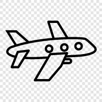 airplane, flying, sky, travel icon svg