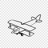 airplane, flying, aircraft, takeoff icon svg