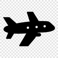 airplane, flying, pilot, turbojet icon svg