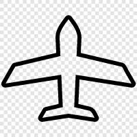 airplane, travel, flying, sky icon svg