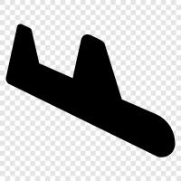 Flugzeug, Landung, Landebahn, Start symbol