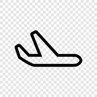 airplane, aviation, flying, takeoff icon svg