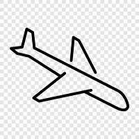 airplane, flying, planes, aircraft icon svg