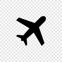 airplane, flying, aviation, airplane parts icon svg