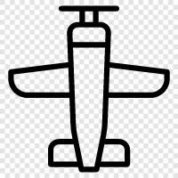 Flugzeug, Flugzeuge, Luftfahrt, Fliegen symbol